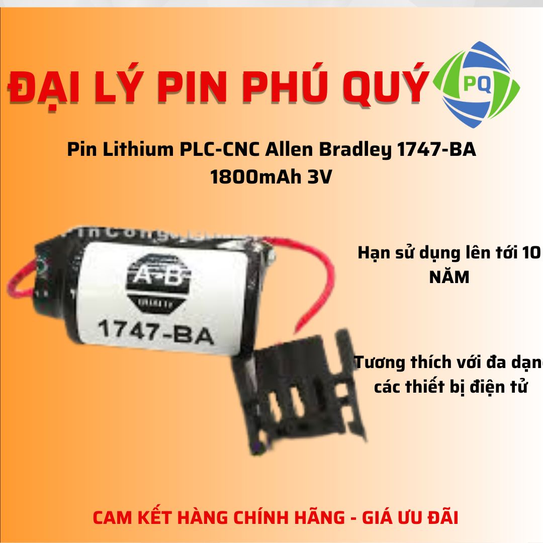Pin Allen Bradley 1747-BA 1800mAh 3V